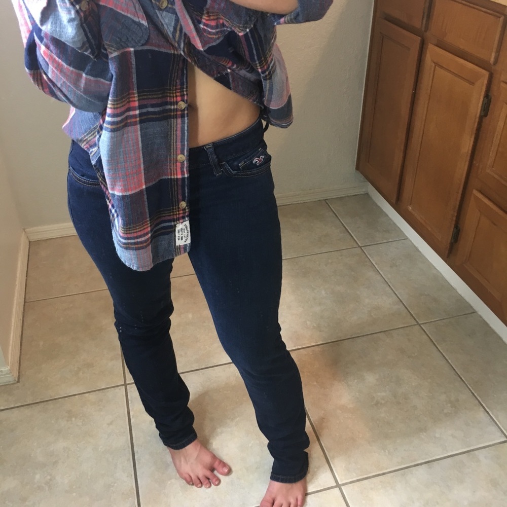 Dark Wash Hollister Skinny Jeans